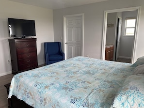 Smart tv in master bedroom
