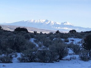 Mt. Blanca view from the Porch