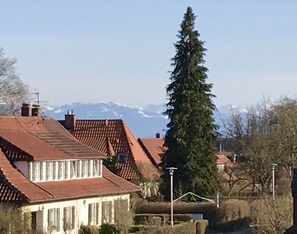 Ausblick Alpen vom Dachgeschoss