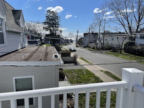 View of water from the top porch