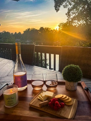 Grab Your Favorite Drink and Enjoy the Sunset.