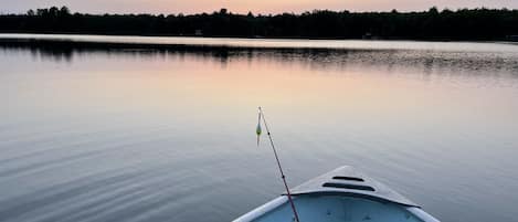 Lake at twilight 