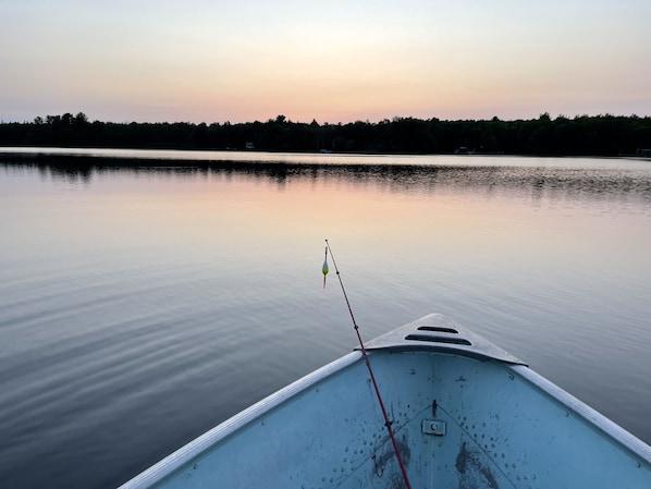 Lake at twilight 