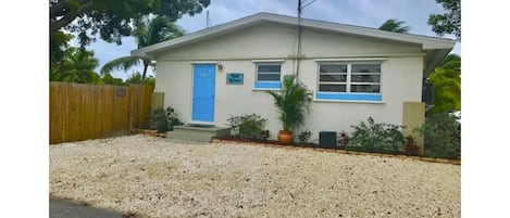 Entrance to the home