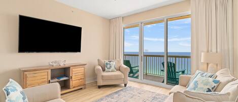 Living Room with Balcony