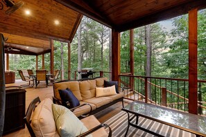 secluded haven in the pines