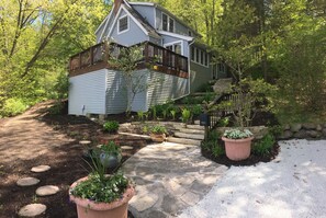 lake and beach front home