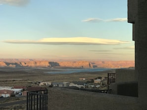 Vue depuis l’hébergement