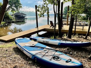 Dock and Paddle Boards