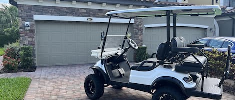 Golf Cart available for additional fee