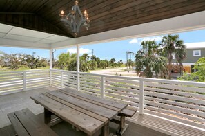 Gulf View from Picnic Table