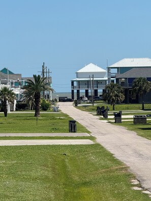Beach view from deck