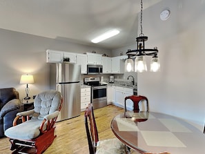 Dining Area and Kitchen