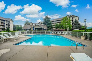 Cool Off in the Water, Warm Up in the Sun - It’s difficult to say which is more enjoyable - taking a dip in the pool or lazing in one of the poolside lounge chairs. We'll let you decide!
