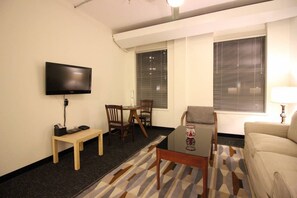 "Living/Dining - Boston Furnished Rental, Downtown"