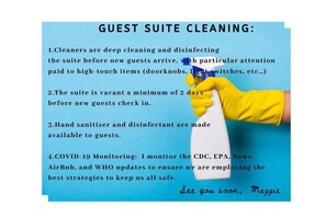 Super Clean Guest Suite!