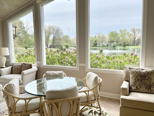 View from sunroom