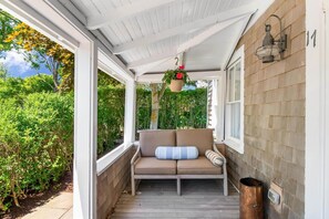 Front Porch Overlooking the Heart of 'Sconset