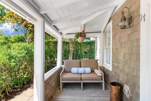 Front Porch Overlooking the Heart of 'Sconset