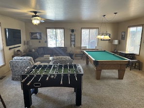 Full game room!