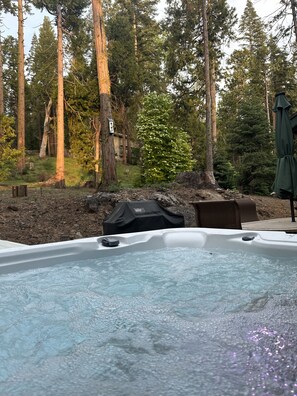 7 person hot tub!