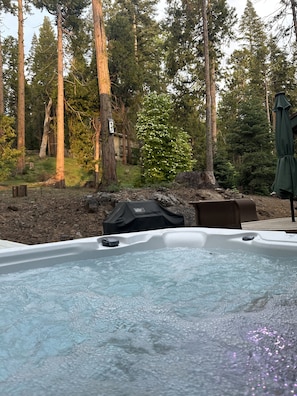 7 person hot tub!
