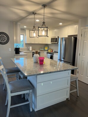 Kitchen and Island