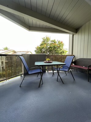 Balcony for your morning coffee.