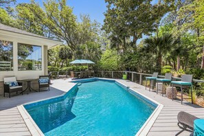 Private Pool at 184 Mooring Buoy