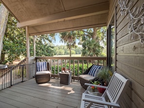 Deck and View off the Golf Course / 57 Fazio Villas - Deck and View off the Golf Course / 57 Fazio Villas