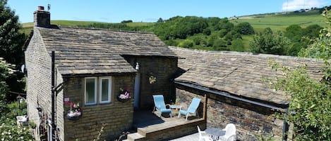 Private patio and terrace