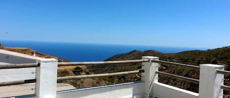 Terraza-solarium en planta cubierta, con impresionantes vistas