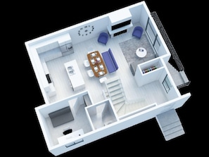 Our well appointed unit will be your home away from home!