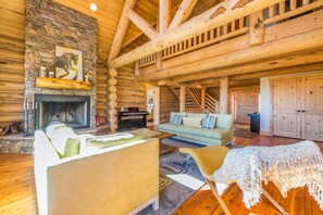 Wood Burning Fireplace Main Level