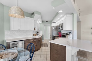 You will love the updated kitchen! New cabinets, new countertops, and more!