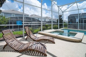 Pool. Spend your days soaking up sunshine