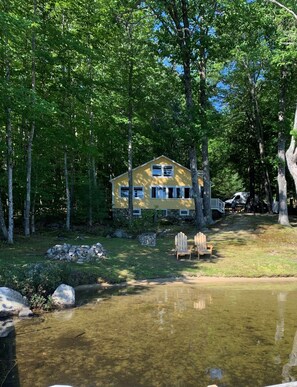 View of house from dock (summer)