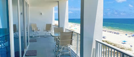 Private Gulf-Front Balcony