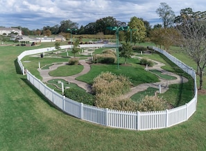 Miniature golf on site