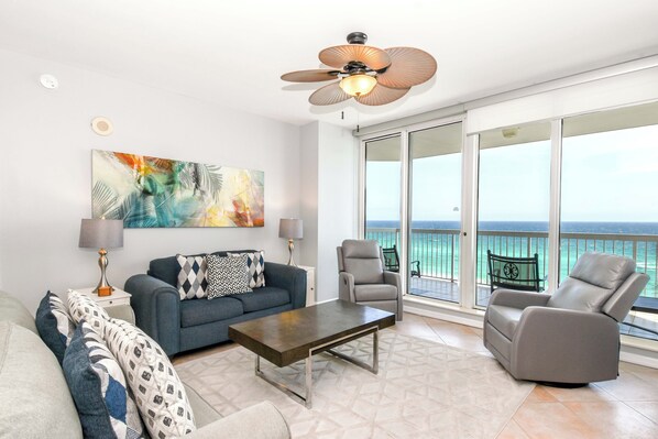 Silver Beach Towers East 802- Living Area