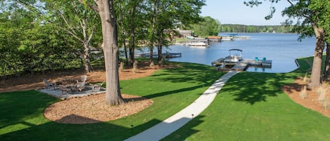 Walkway from home to Dock