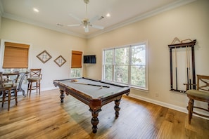 Pool Table Room on Terrace Level