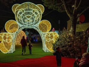 Veranstaltung, Nacht, Beleuchtung, Mitternacht, Garten, Dekoration