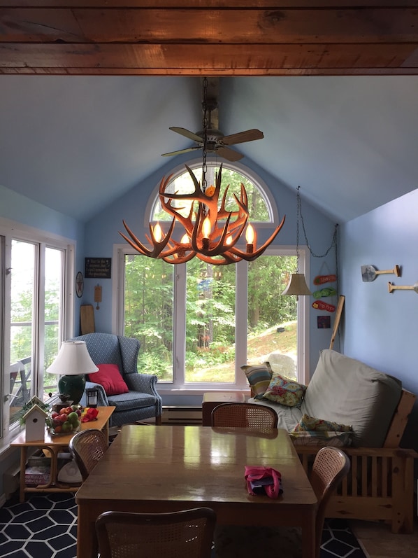 Sunroom off of kitchen