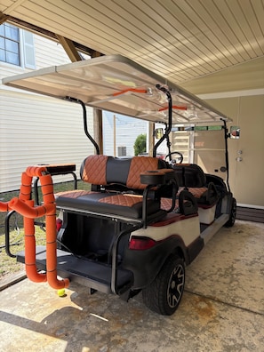 Completely renovated Limo golf cart!