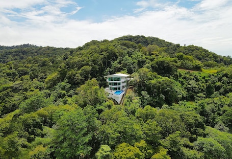 Aerial View of the house