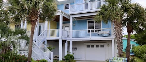 Bella Playa is one of the largest townhomes in Kure Beach! (3,280 sq ft)!