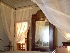 Sleeping area. First Bedroom