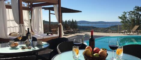 Pool, view, relaxing