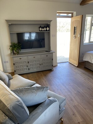 lounge area of studio room